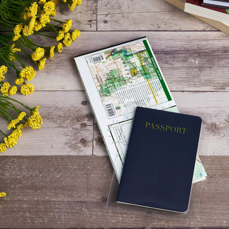 افيري أظرف ملفات Avery، حامل جواز سفر 4 بوصات × 6 بوصات، يتسع لما يصل إلى 30 ورقة، 10 أظرف فينيل شفافة (74806) - Image 3